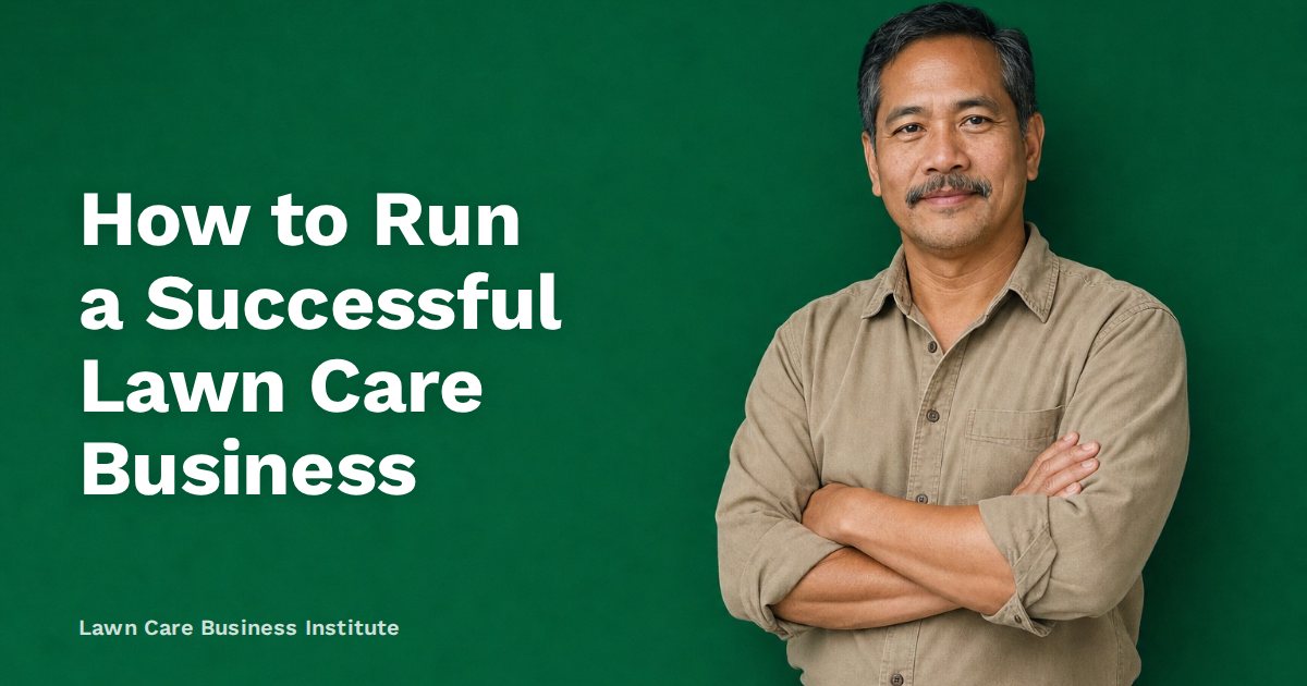 How to Run a Successful Lawn Care Business